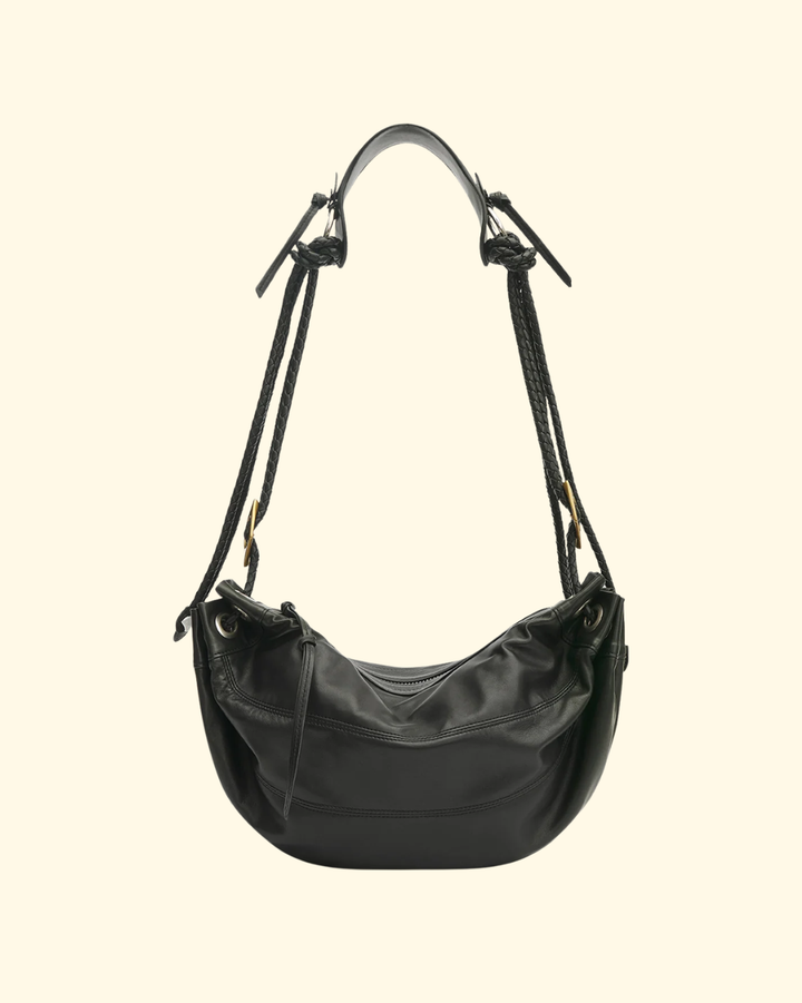 Maia Medium Shoulder Bag | Black