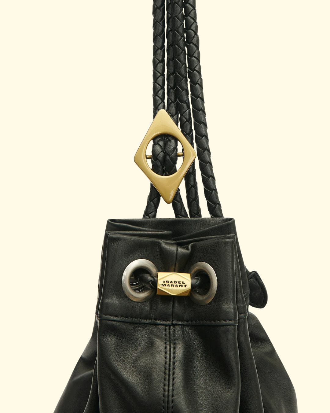 Maia Medium Shoulder Bag | Black