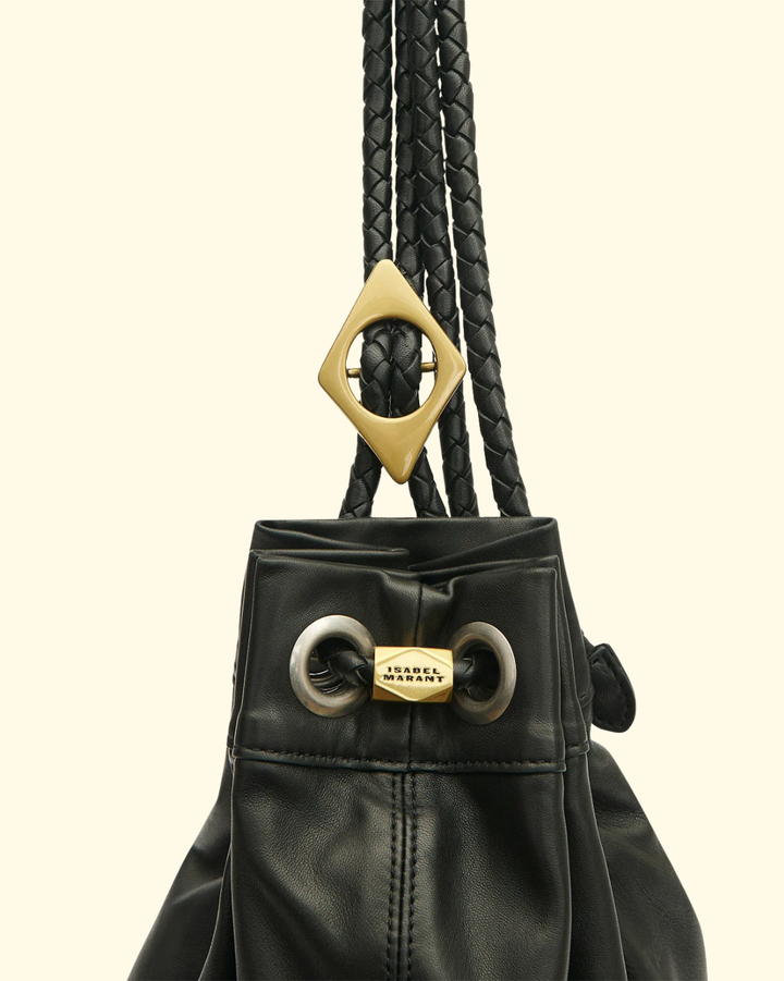 Maia Medium Shoulder Bag | Black