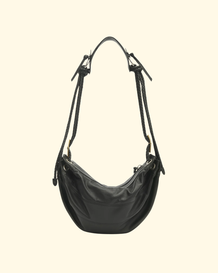 Maia Medium Shoulder Bag | Black