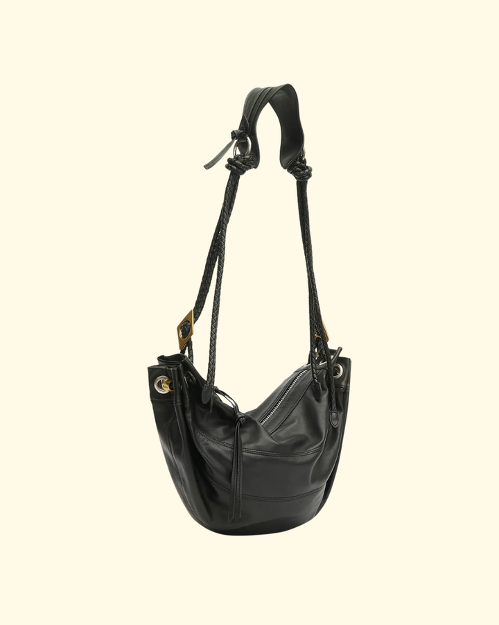 Maia Medium Shoulder Bag | Black