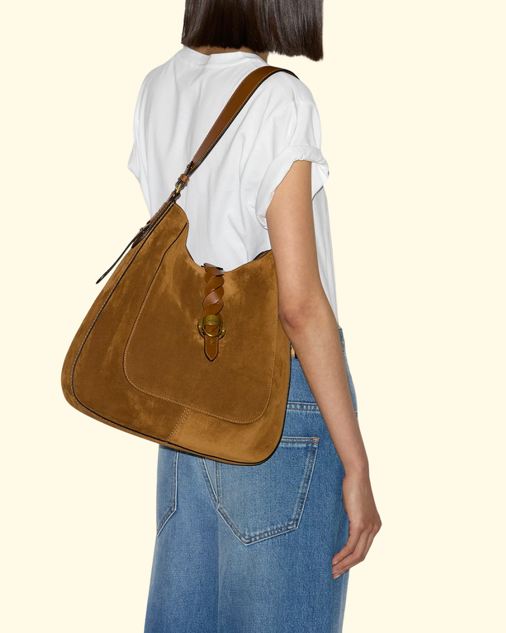 Altay Hobo Shoulder Bag | Cognac