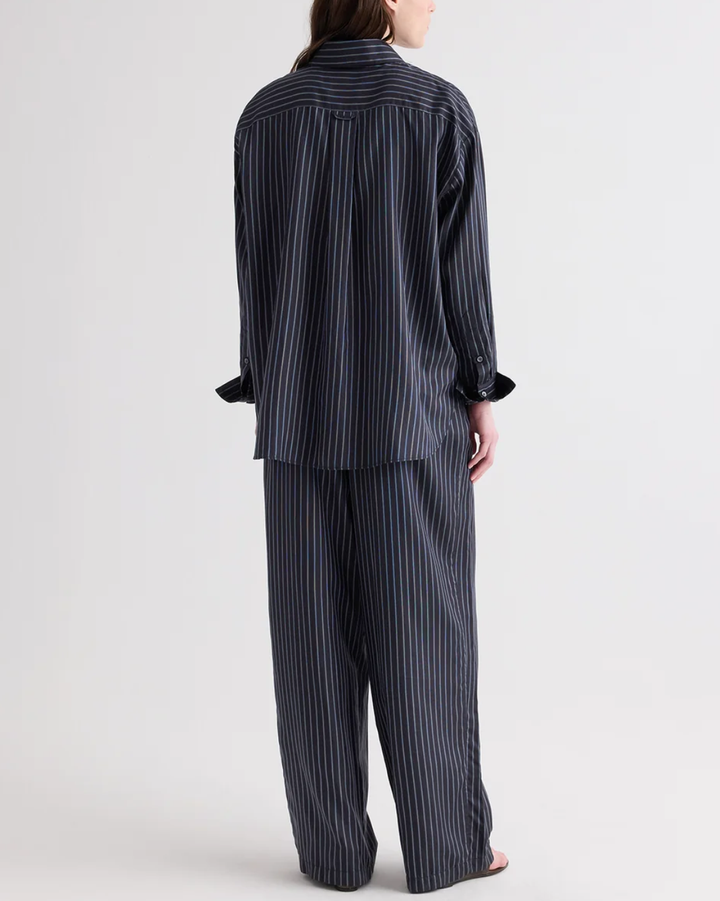 PJ Pant | Blue Nights/Turkish Coffee