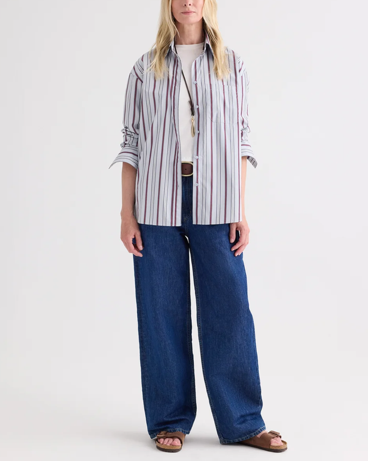 Big Joe Shirt | Light Gray Multi