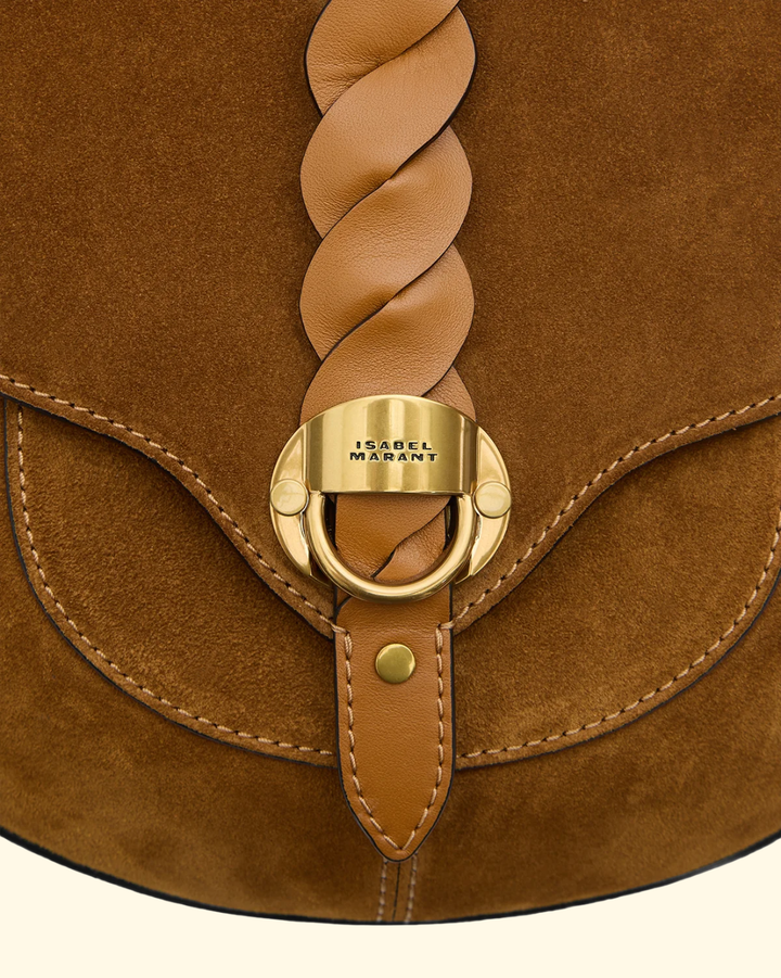 Altay Small Shoulder Strap Bag | Cognac