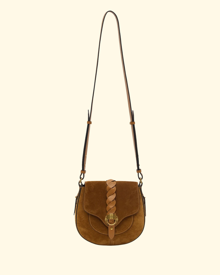 Altay Small Shoulder Strap Bag | Cognac