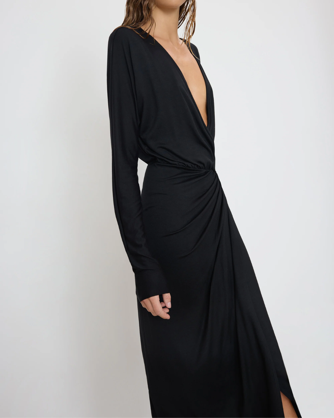 Daria Midi Dress | Black