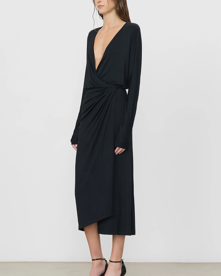 Daria Midi Dress | Black
