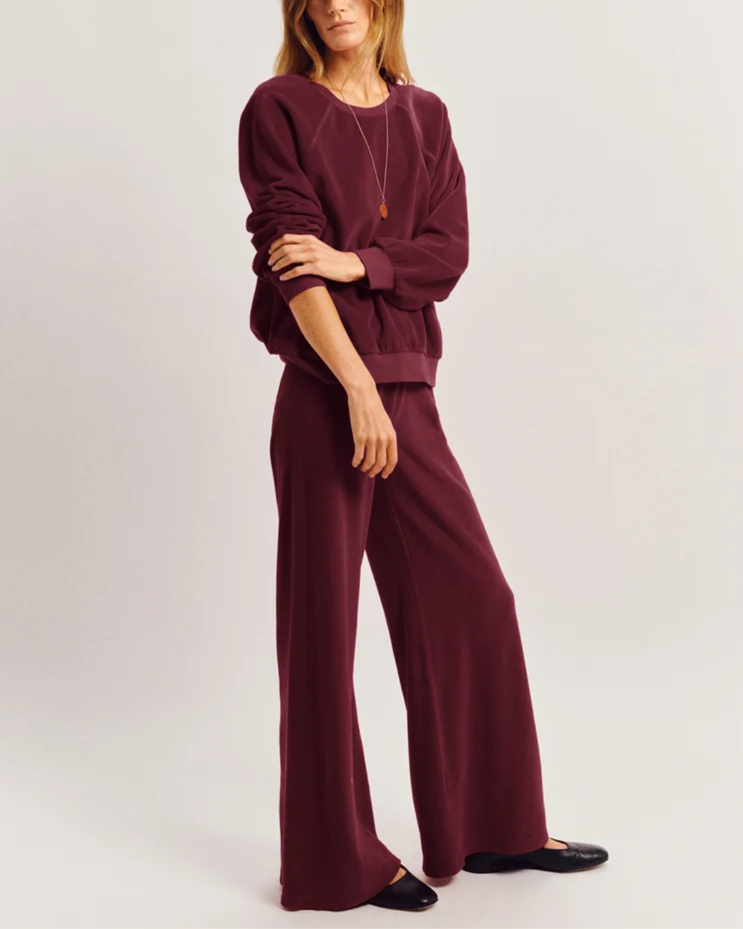 Lito Pants | Ruby