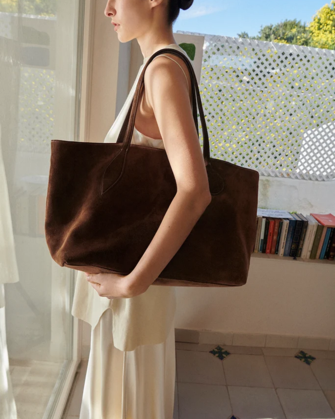 Mega Sprout Tote | Dark Brown