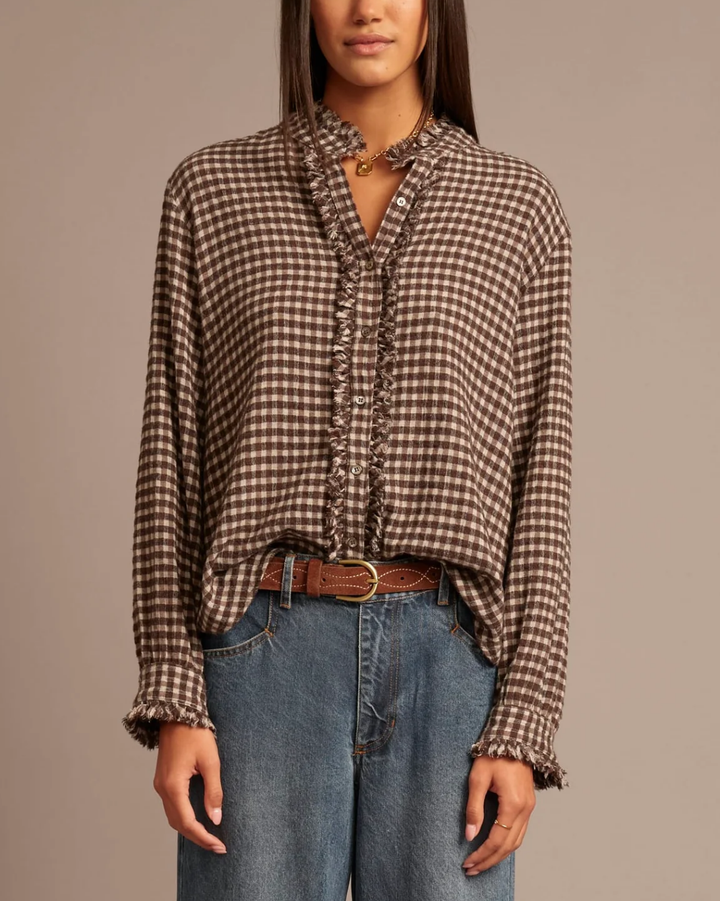 Amelie Shirt | Walnut Brown