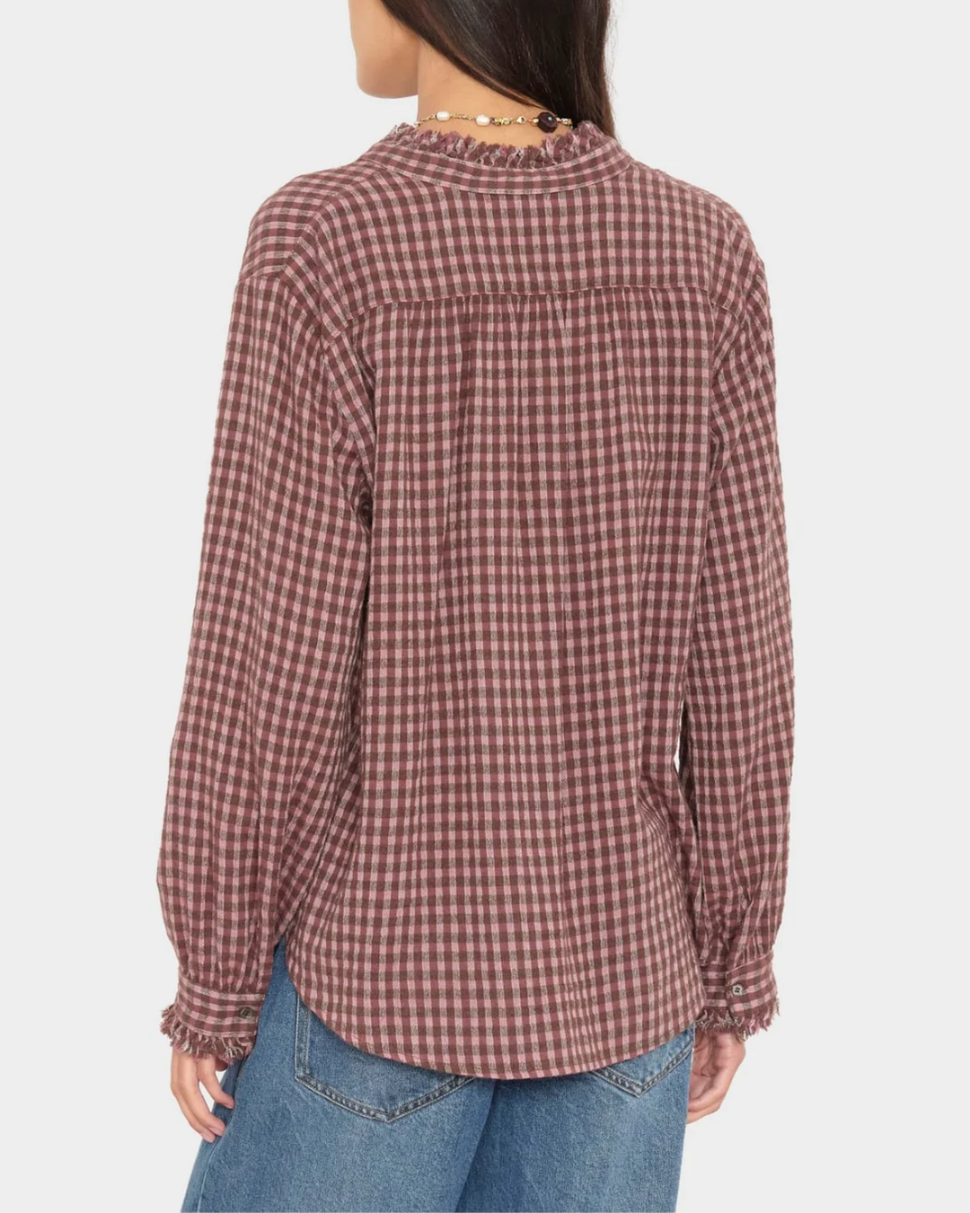 Amelie Shirt | Bourbon Rose