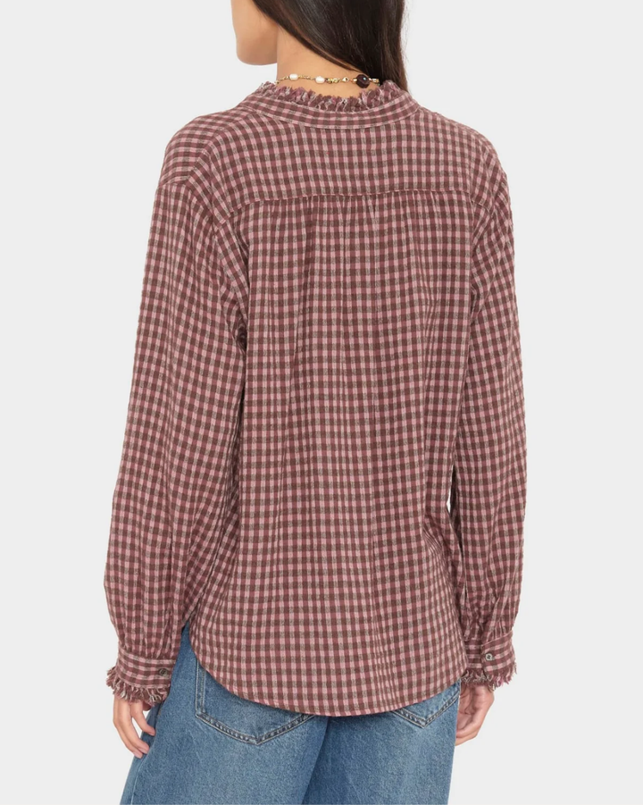 Amelie Shirt | Bourbon Rose