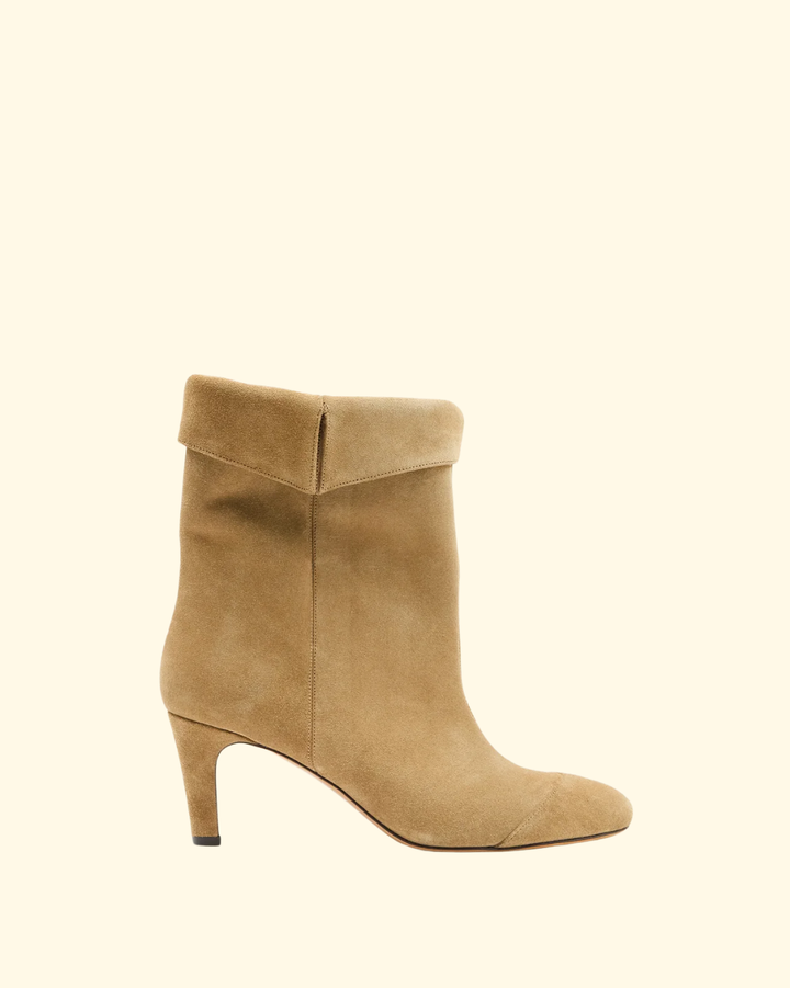 Eldra Boot | Taupe Suede