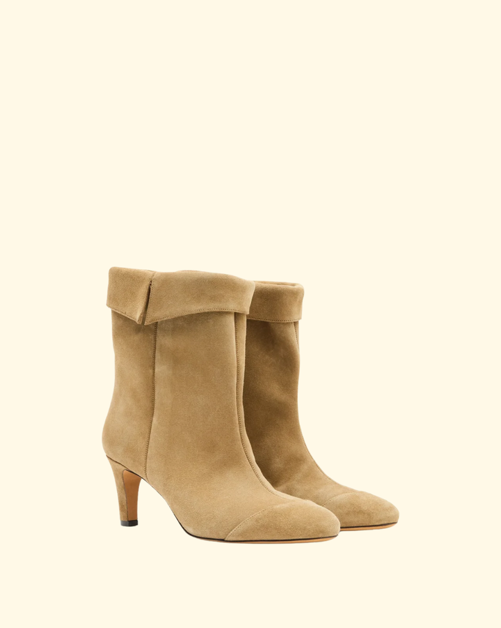 Eldra Boot | Taupe Suede