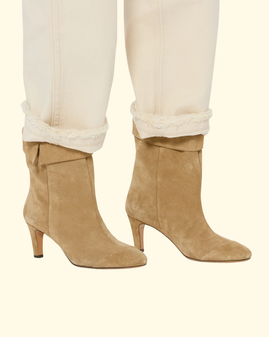 Eldra Boot | Taupe Suede