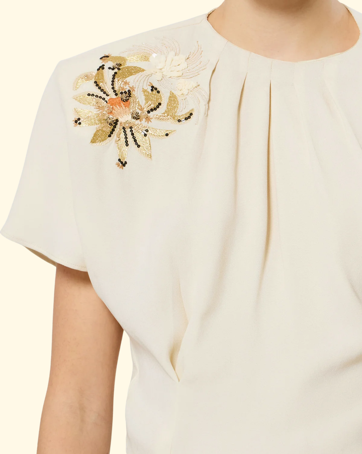 Sakine Top | Ecru