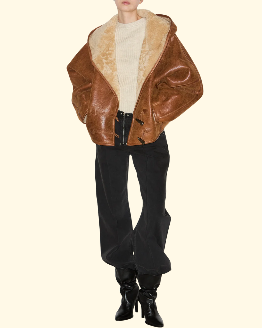 Amiel Coat | Cognac