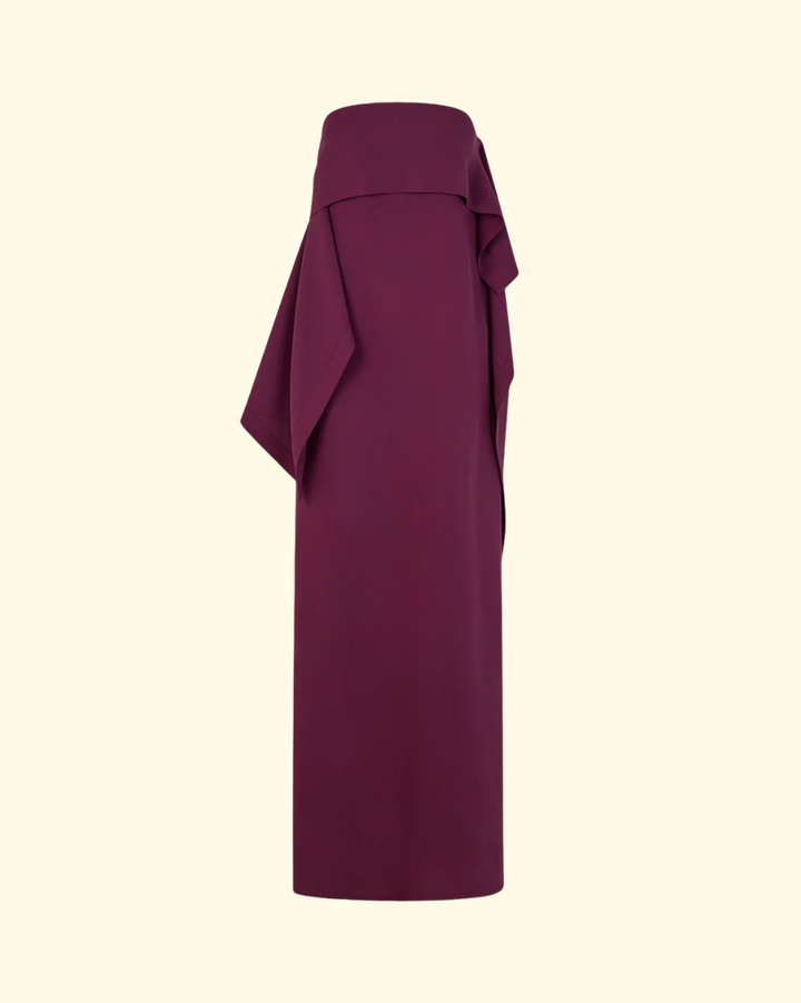 Luz Dress | Aubergine