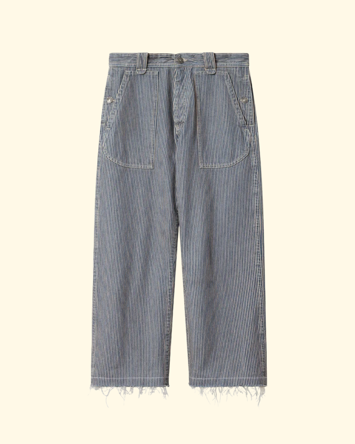 Ermina Pant | Blue/ White