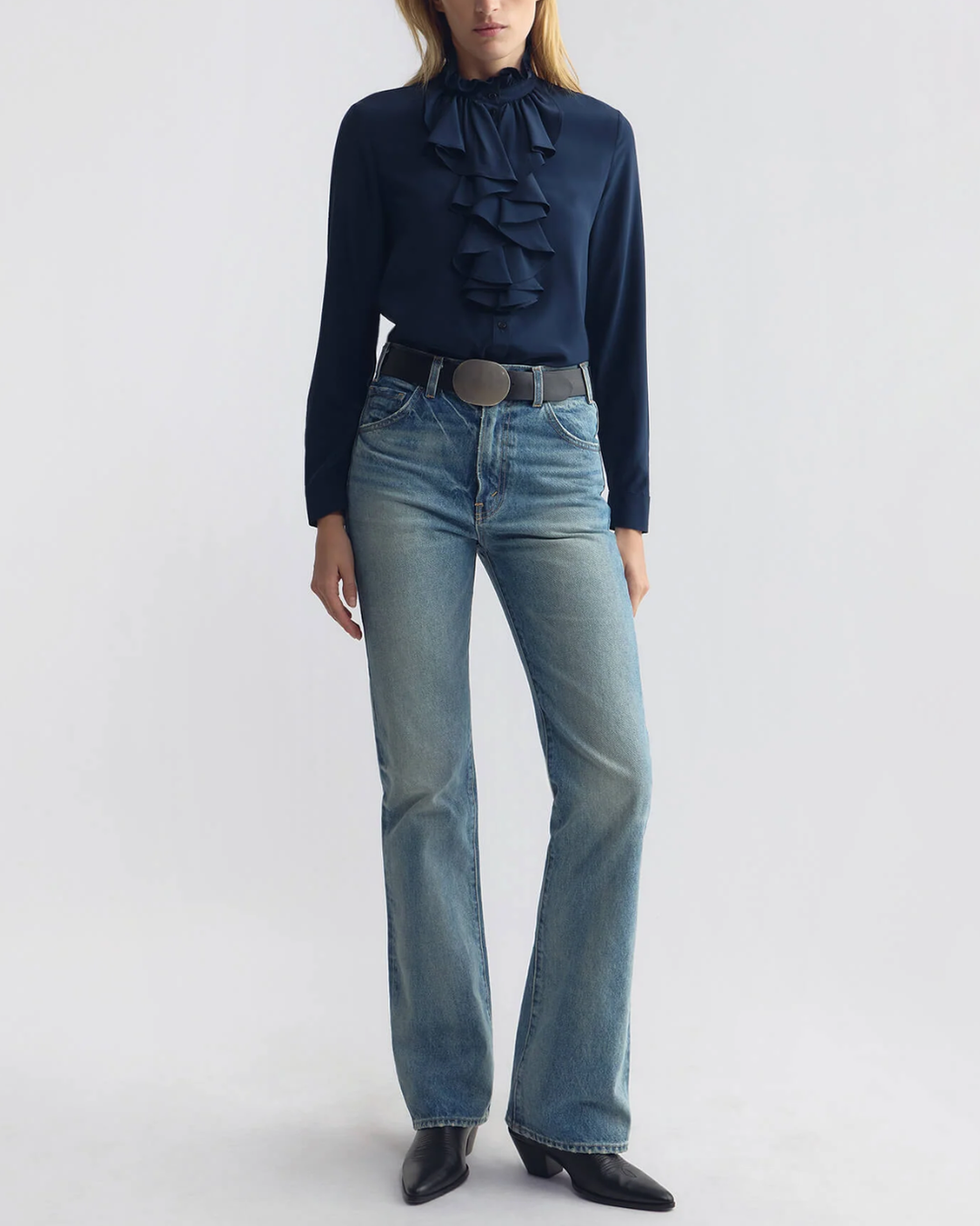 Lily Blouse | Marine Blue