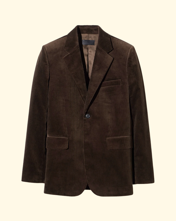 Romain Boyfriend Jacket | Espresso