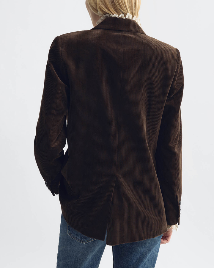 Romain Boyfriend Jacket | Espresso