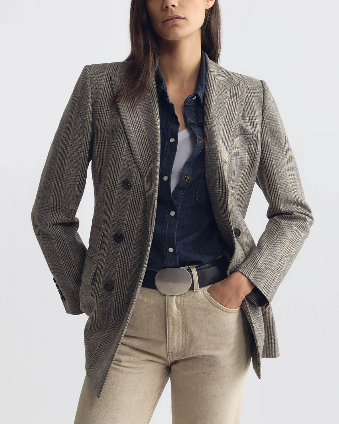 Noah Jacket | Fatigue Plaid