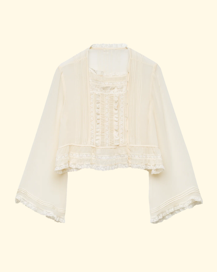 Elodine Top | Sea Salt
