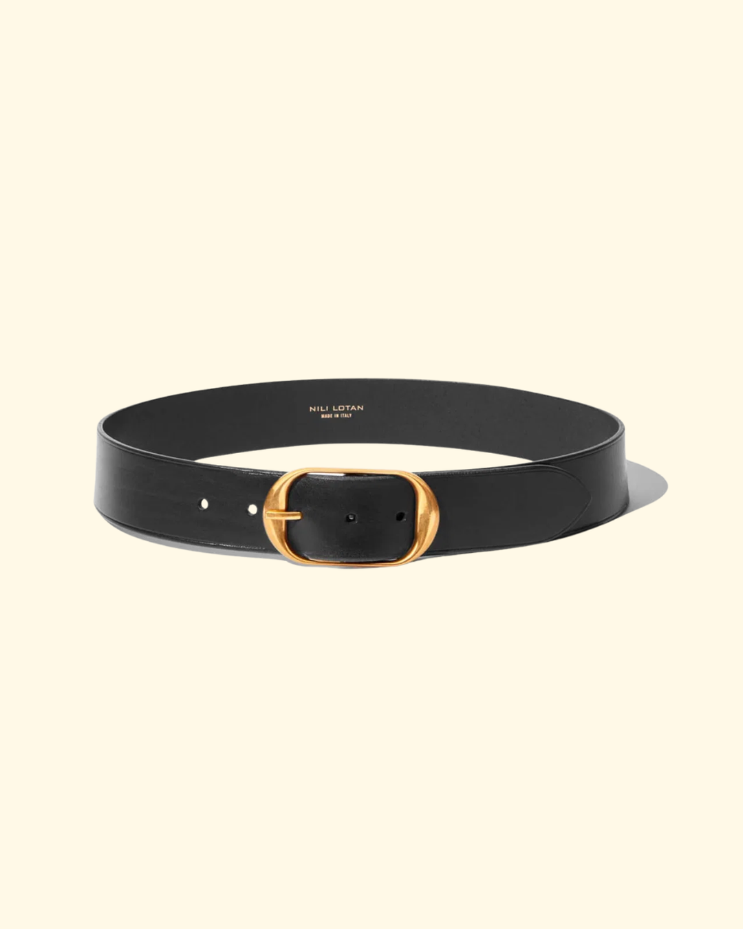 Nili Belt | Black W/ Gold
