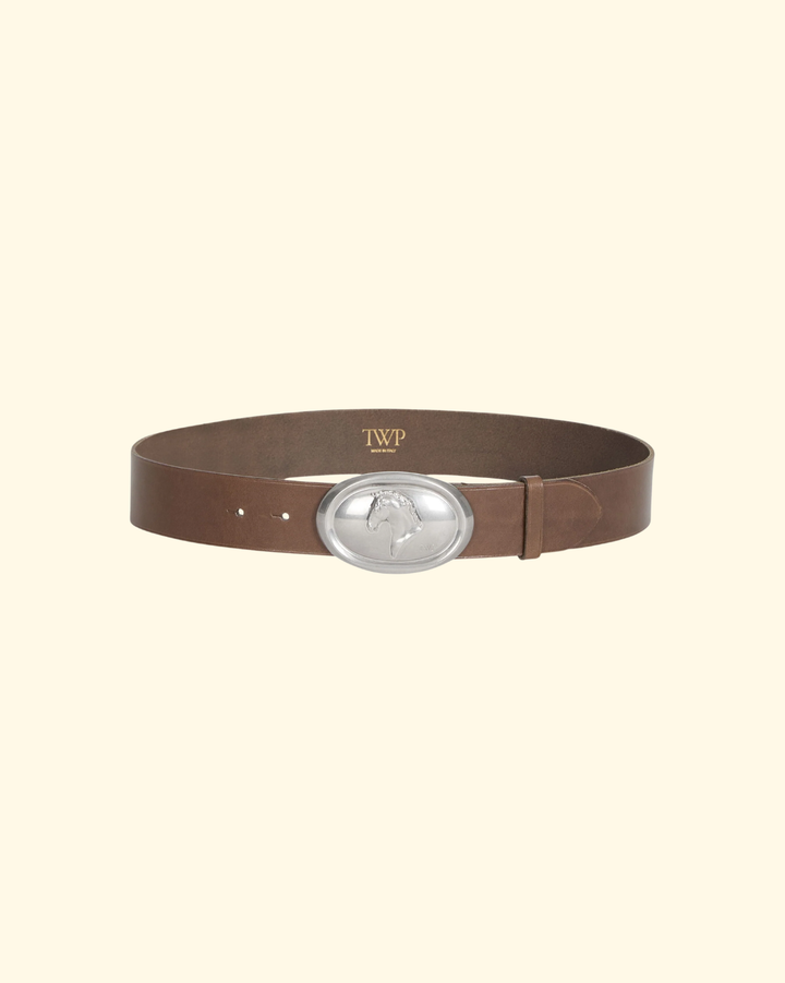 Buckle Bunny W Horse Motif | Mink
