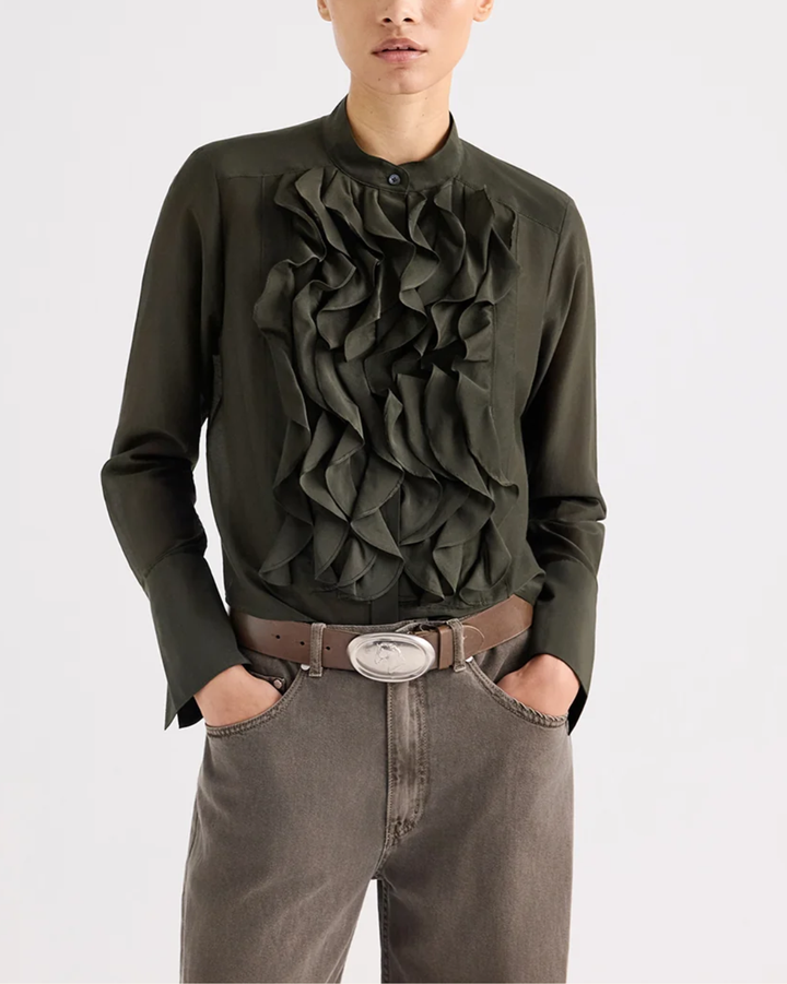 Buckle Bunny W Horse Motif | Mink