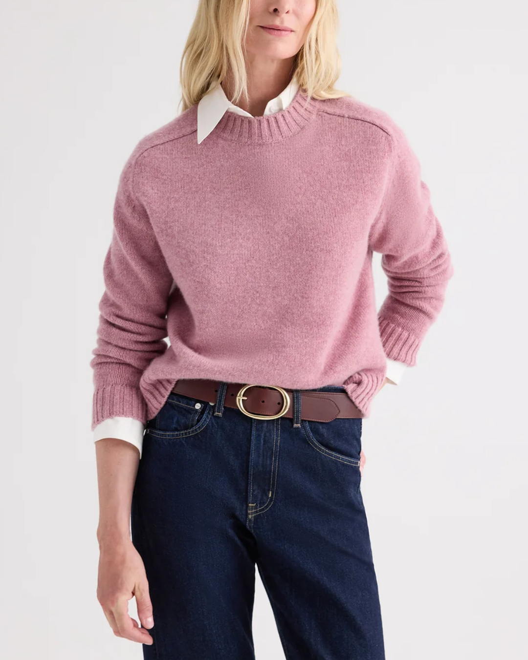 New Jill Crewneck | Plum