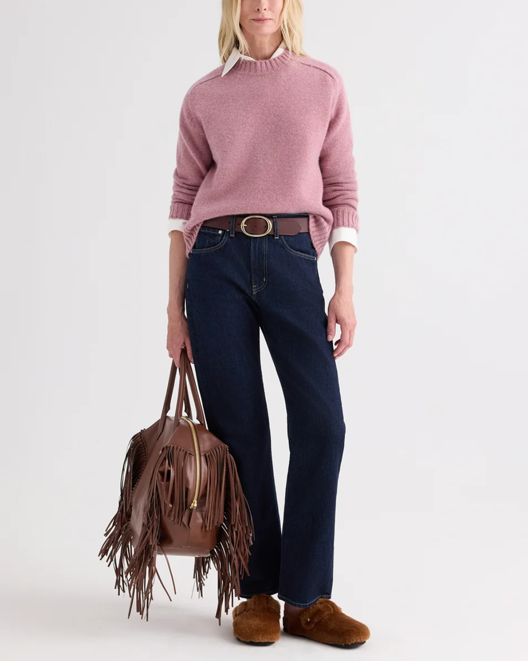 New Jill Crewneck | Plum