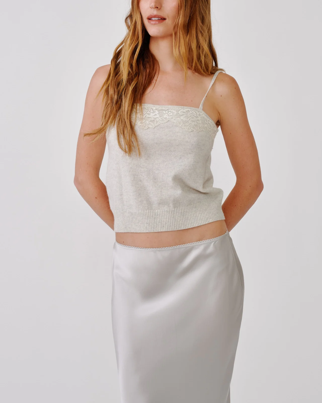 Josie Straight Neck Cami | Blizzard