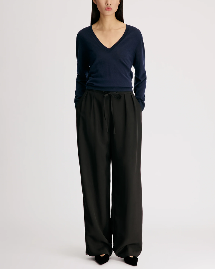 Ellon Straight Leg Pant | Black
