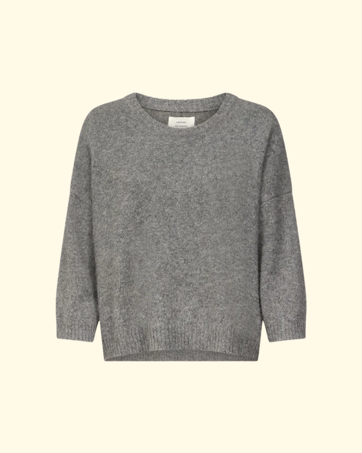 Azali Crewneck Sweater | Anthracite Melange