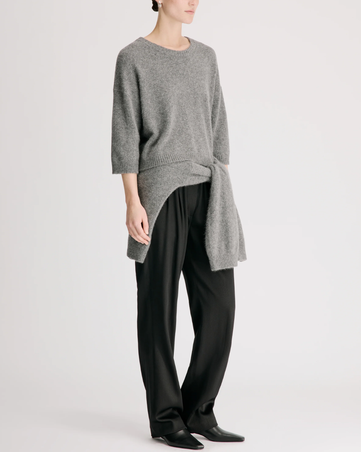 Azali Crewneck Sweater | Anthracite Melange