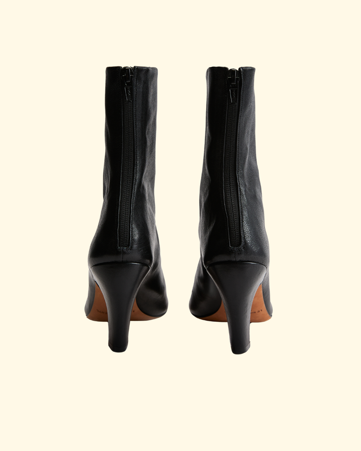 Mica Glove Boot | Black Leather