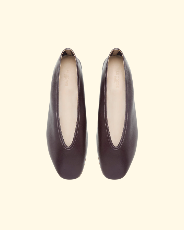 Luna Slipper | Plum Leather