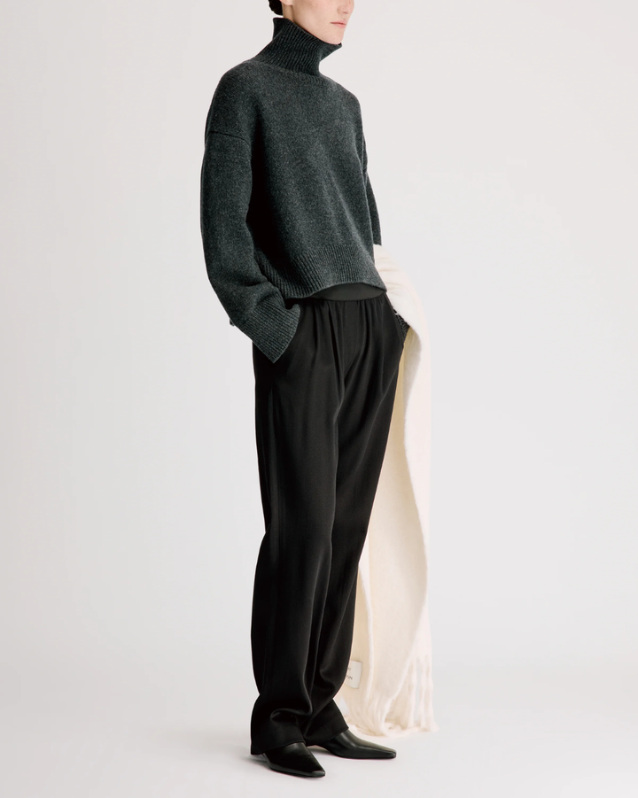 Jonah Turtleneck Sweater | Charcoal