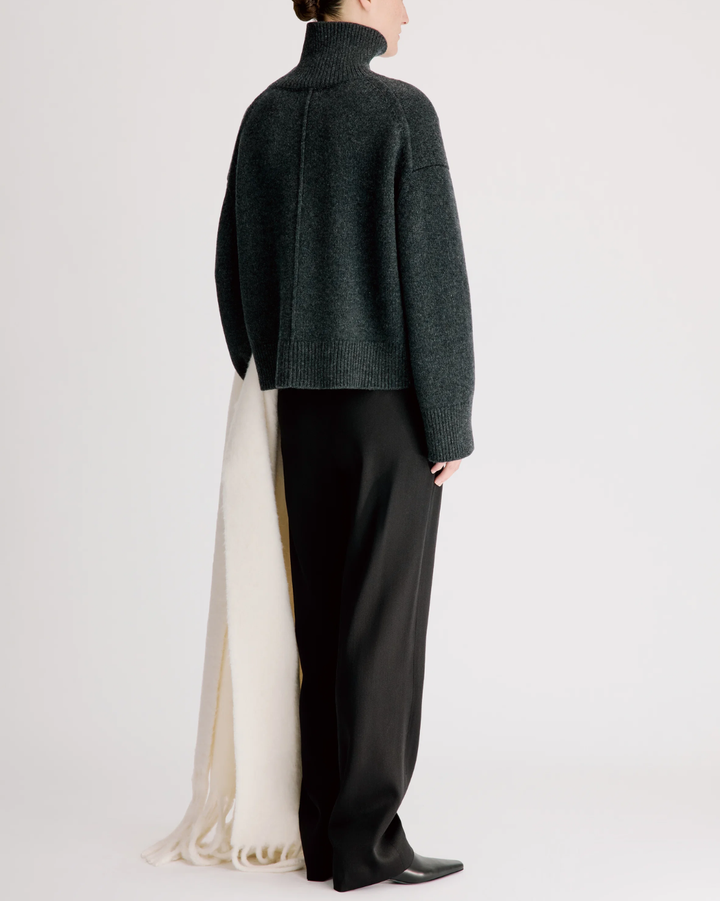 Jonah Turtleneck Sweater | Charcoal