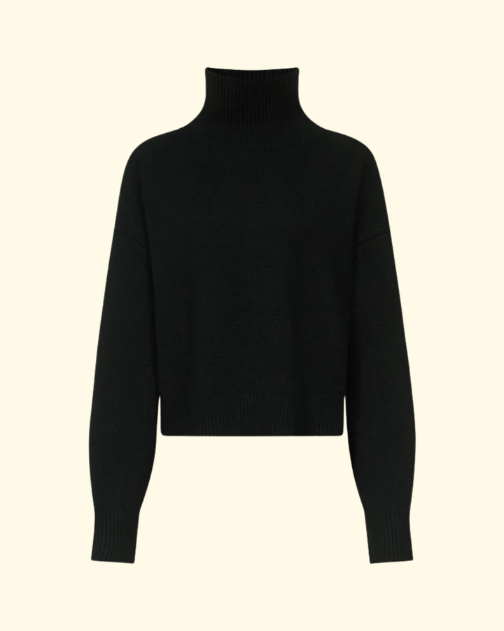 Jonah Turtleneck Sweater | Black