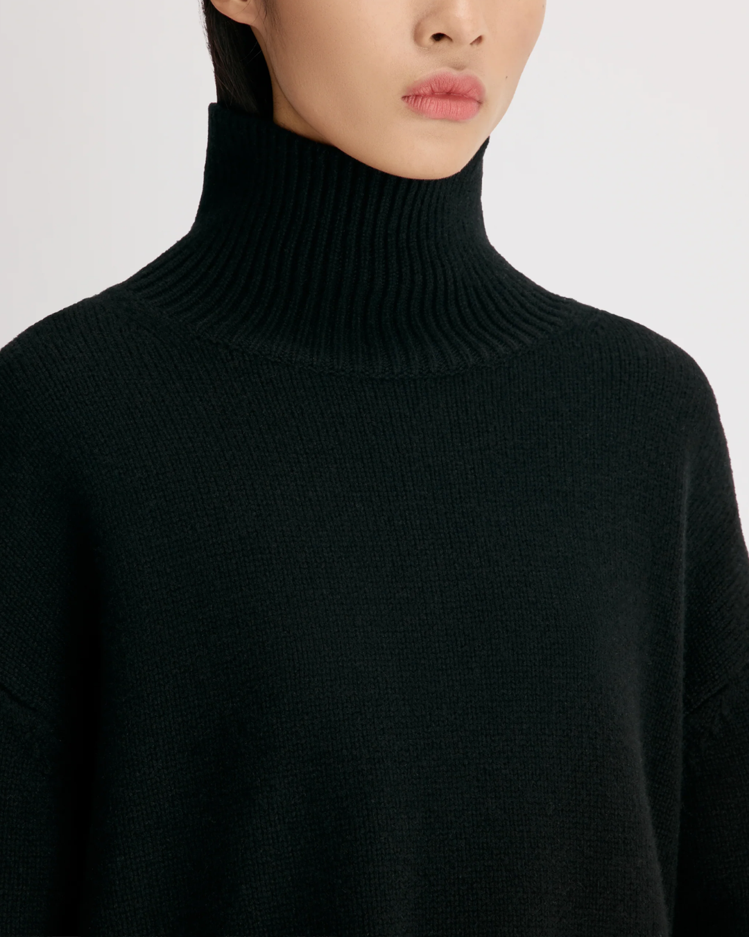 Jonah Turtleneck Sweater | Black