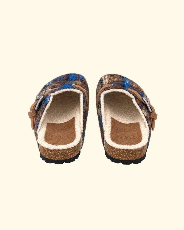 Scarpe Birken | Blue/Brown Plaid