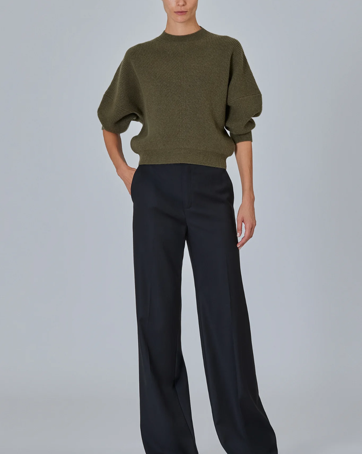Mina ER Batwing Sweater | Dark Military
