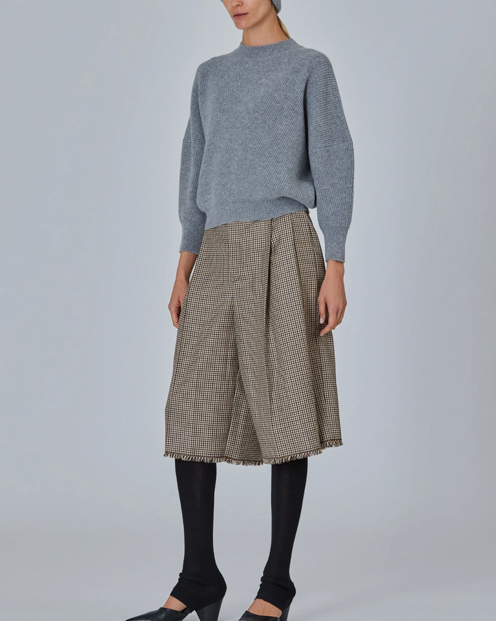 Mina ER Batwing Sweater | Medium Grey