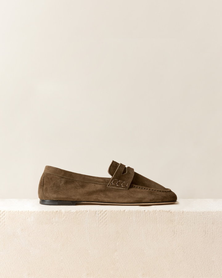 Balla Loafer | Moss Suede