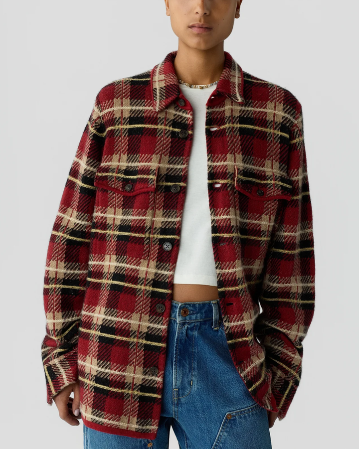 Plaid Work Shirt | Carmine Combo