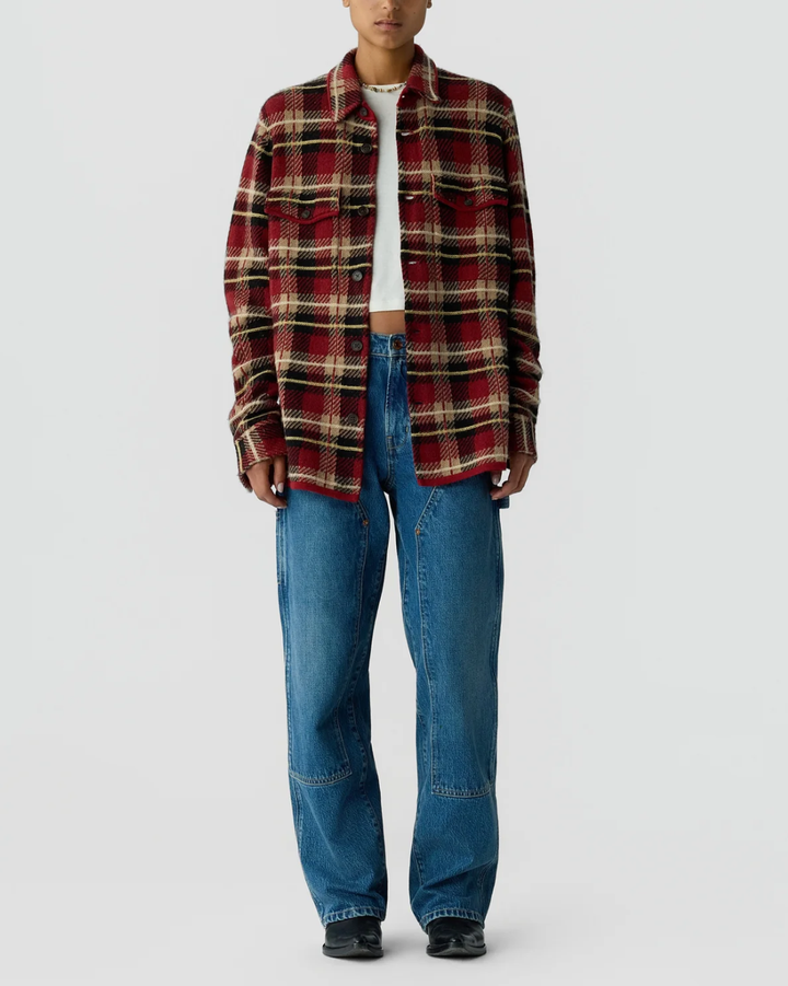 Plaid Work Shirt | Carmine Combo